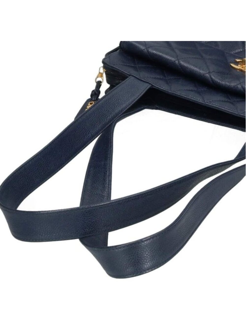 Chanel Quilted Caviar Leather Tote - Picture 5 of 5